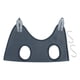 thumbnail image 5 of Cat Grooming Hamaca Bolsa De Sujeción Perro Para Baño Clip De Uñas Recorte Grande Gris, 5 of 5