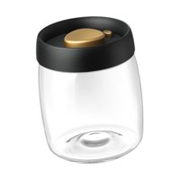 Bothyi - Recipiente Para Granos De Café, Recipiente Transparente Hermético Para Alimentos Para Cereales De Galletas De Azúcar, 900Ml