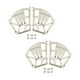 thumbnail image 4 of 2x Gabinete Con Cajón Para Zapatos Bisagra Estante Giratorio Accesorio Gabinete Marcos Abatibles Blanco 3 Capas De Espesor, 4 of 5
