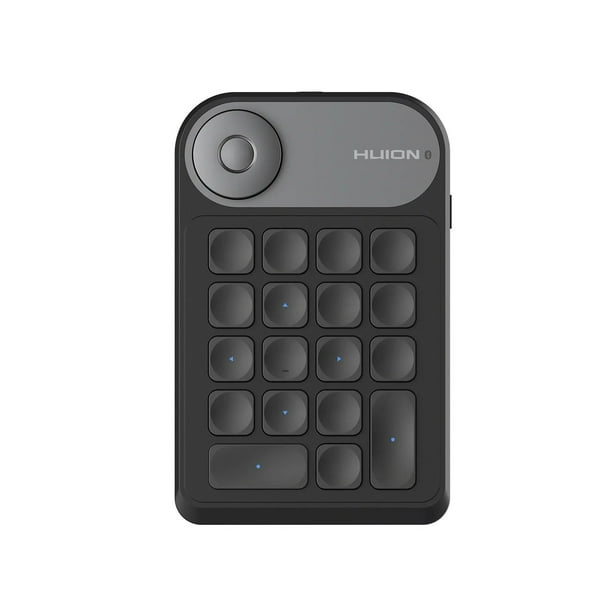 Mini Teclado Keydial K20 para Tabletas Gráficas Huion