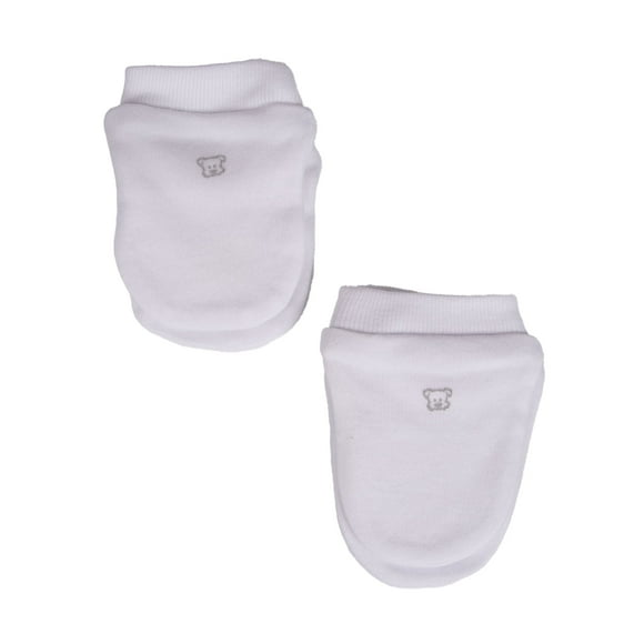 Mitones Bebé Unisex Pack 2 pcs Blanco Pillin