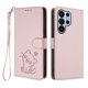 thumbnail image 1 of Funda de Gato tipo Libro para Samsung Galaxy S26 Ultra, Rosa, 1 of 6