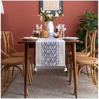 Genérico - Camino De Mesa + Individuales Set De 7 Piezas 35X180Cm Md07