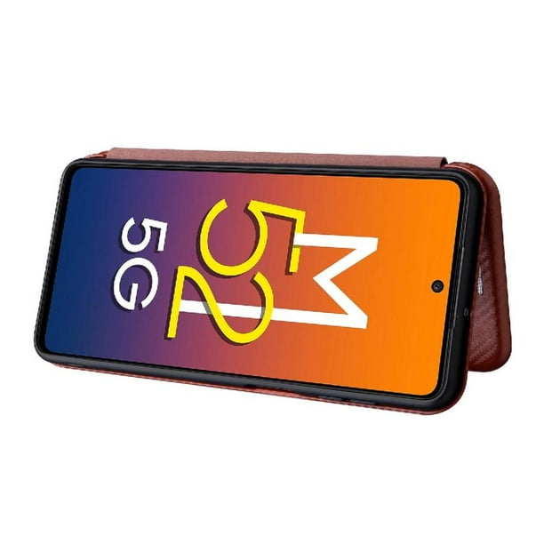 Funda Flip para FOXDOCK Samsung Galaxy M52 5G - Funda magnética de negocios, funda protectora delgada