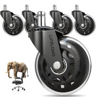 Lifelong - Juego De 5 Ruedas De Goma Originales Para Toda La Vida