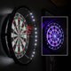 thumbnail image 1 of Set de tablero de dardos Accudart 46 cm LED y luz negra, 1 of 7