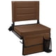 thumbnail image 1 of Asiento portátil para estadio Maeytau con cojín acolchado y respaldo, 1 of 7