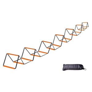 Ioensy - Escalera De Agilidad, Coordinación Portátil, Gimnasio En Casa, Voleibol, Fútbol, Escalera De Velocidad, 20 Rejillas