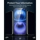 thumbnail image 3 of Protector de Pantalla ESR Privacidad iPhone 16/iPhone 15 Paquete 3, 3 of 3