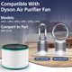 thumbnail image 3 of Paquete de 2 filtros HEPA compatibles con Dyson Pure Hot Cool Link, 3 of 9