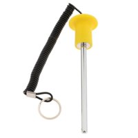 Ioensy - Amarillo Multiusos 8X125M M Del Pin De La Máquina Del Peso Del Acero Inoxidable De Los Accesorios Del Pin De La Pila Del Peso