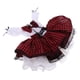 thumbnail image 3 of Vestido A Cuadros De 2 Capas Y Pa?uelo Para El Cuello Para Mu?eca BJD 1/3 Lolita Nocturna De 60 Cm, 3 of 5