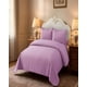 thumbnail image 3 of Cubrecama Quilt De Verano King Con Pompon Color Morado, 3 of 4
