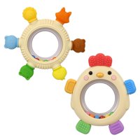 Anillos De Dentición Walulan Sensory Toys Para Bebés De 0 A 12 Meses