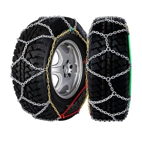 Genérico - Cadena Para Nieve Barro Antideslizante Auto Par 12Mm Kn-130