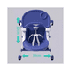 thumbnail image 2 of Silla De Bebe Para Comer Portatil Con Ruedas Kinder Azul, 2 of 3