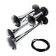 thumbnail image 1 of Altavoz de aire de tren genérico de cuatro trompetas, reparación apilada de cobre, accesorios universales de altavoz de aire para coche, vehículos RV, Blanco M6, 1 of 5