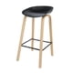thumbnail image 3 of Set 4 Pisos Taburete De Bar 75 Cm Harris Semi Respaldo Negro, 3 of 3