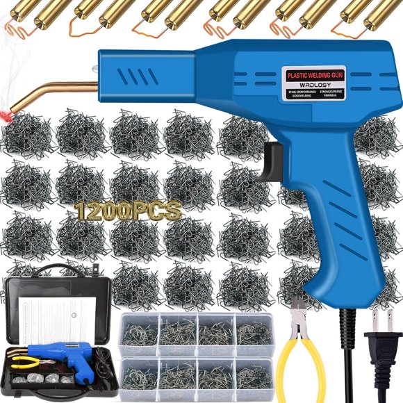 Soldador Plastico Kit 1200 Ganchos Reparacian 110v