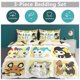 thumbnail image 5 of Pik_achu Print Bedding Set Pattern Duvet Cove Set 3 Pieces 1 Quilt Cover And 2 Pillowcases for Women Men Teens, 5 of 5