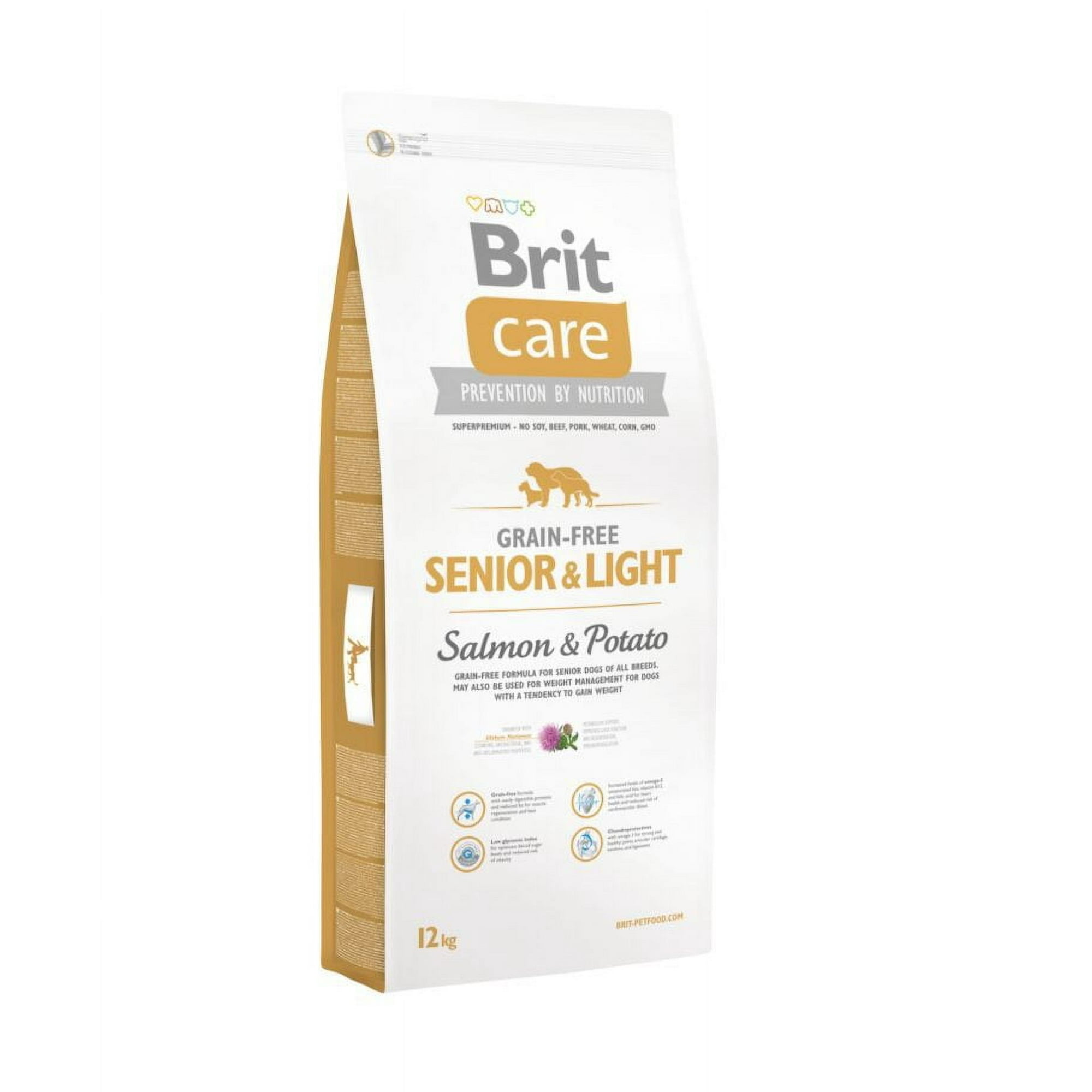 Brit Care Dog Grain-Free Senior & Light Salmon 3Kg