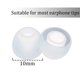 thumbnail image 2 of Almohadillas para auriculares BLUECELL 10 mm transparentes – 10 pares, 2 of 7