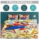 thumbnail image 5 of Mario Print Bedding Set Pattern Duvet Cove Set 3 Pieces 1 Quilt Cover And 2 Pillowcases for Women Men Teens, 5 of 5