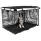 thumbnail image 2 of Cubierta De La Caja Del Perro 42 Pulgadas Puerta Doble Perro De Perro Interior Cubierta Impermeable Del Perro De Perro Con Ventana De Ventilación De Aire Para La Caja Del Perro De La Ma, 2 of 3