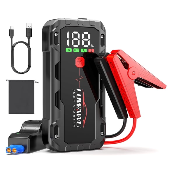 Arrancador FOWAWU 22800 mAh 6000 A 12 V Power Pack