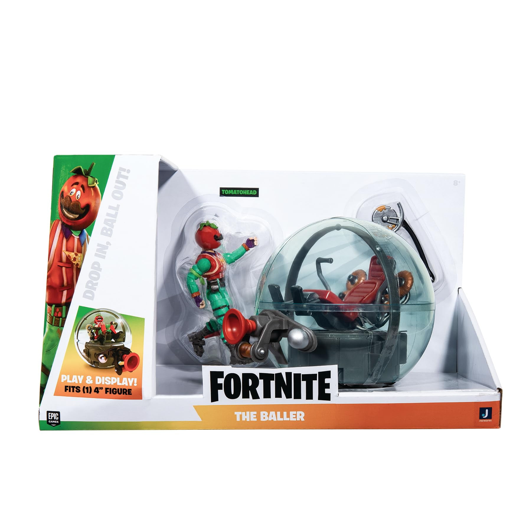 Figura De Acción Híbrida Rc Baller Fortnite Con 4 Figuras De Acción