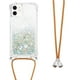 thumbnail image 1 of Funda FOXDOCK para iPhone 12 Mini con Cuerda Ajustable, Brillo Líquido, Protección Antigolpes y Lente – Ideal para Regalo, 1 of 6