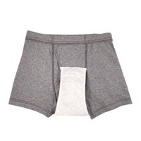 Magideal - Pantalones De Pañales Para Hombres, Cubierta De Pañales De Tela Para Adultos, Lavable, Impermeable, Reutilizable, Transpirable, Absorbencia, Bragas De L