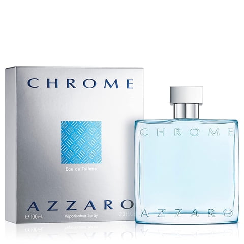 Perfume Azzaro Chrome Eau De Toilette 100 Ml Para Hombre