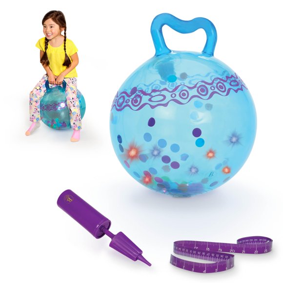 Ride On Bouncy Ball B. toys Hop n' Glow para niños mayores de 3 años