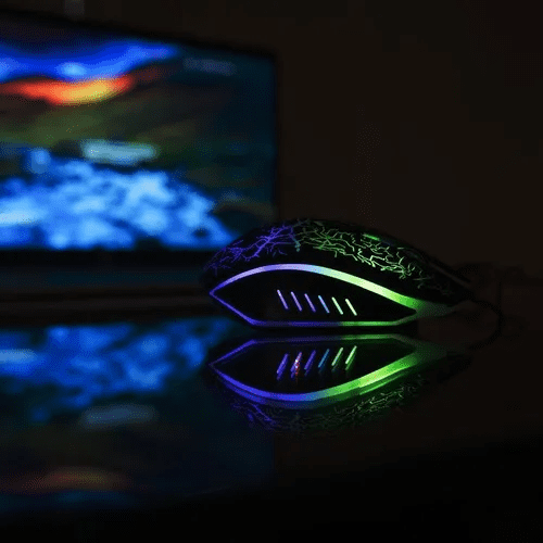 Genérico - Mouse Urbano Labs Gamer Pro Rgb 3 Botones Negro