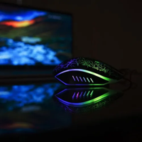 Genérico - Mouse Urbano Labs Gamer Pro Rgb 3 Botones Negro