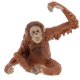 thumbnail image 5 of figura de modelo de animal plástico figurita ni?os regalo de juguete decoración del hogar orangután rojo, 5 of 5