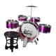 thumbnail image 2 of Kids Jazz Drum Set Juguetes De Percusión Liviana Para Regalo De Concierto De Jardín De Infantes, 2 of 5