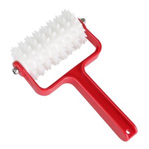 Magideal - Rodillo Acoplador Para De Pizza, Rueda Perforadora, Rodillo Portátil Para Panadería, Rodillo Para Pizza, Rodillo Para Repostería Con Púas Para