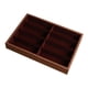 thumbnail image 3 of Vitrina Para Gafas Con 8 Ranuras Para Guardar Joyas, Sin Tapa, Color Nogal, 3 of 5