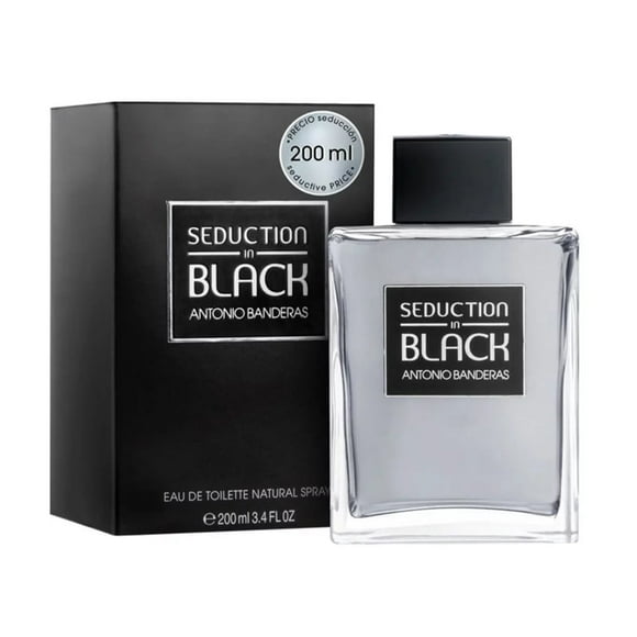 Black Seduction 200ml Edt Hombre