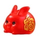 thumbnail image 5 of Estilo Chino Lucky Rabbit Money Bank Bunny Figuritas Estatua Coleccionable Rojo, 5 of 5