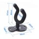 thumbnail image 5 of Soporte de pared para guitarra Donux, paquete de 3 ganchos acolchados suaves, 5 of 7