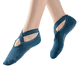 thumbnail image 1 of Calcetines de yoga gruesos profesionales para mujer con agarres y correas antideslizantes, ideales para pilates, ballet, danza y entrenamiento descalzo., 1 of 6