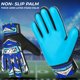thumbnail image 3 of Guantes de Portero TACTIXXS Niños Talla 5, Palma de Látex 4 mm, Azul Cian, 3 of 6