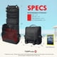 thumbnail image 2 of Organizador Cocina Camping TOPJUM TJCKOBL01 XL Oxford, 2 of 3