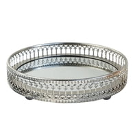 Bothyi - Bandeja De Perfume De Maquillaje, Bandeja Organizadora De Baratijas De Joyería Para Tocador, Redonda S