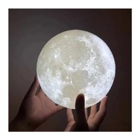 Tomasstore - Lampara Luna 3D Touch Luz Led Usb