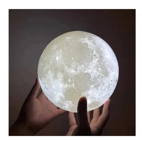 Tomasstore - Lampara Luna 3D Touch Luz Led Usb