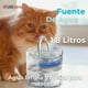 thumbnail image 2 of Fuente Dispensador Bebedero De Agua Para Mascotas 1.8 Litros, 2 of 10